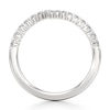 Thumbnail Image 2 of J'Lure Lab-Created Diamond Contour Wedding Band 1/3 ct tw 18K White Gold