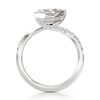 Thumbnail Image 2 of J'Lure Kite Step-Cut Lab-Created Diamond Bypass Engagement Ring 2-1/2 ct tw 18K White Gold