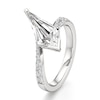 Thumbnail Image 4 of J'Lure Kite Step-Cut Lab-Created Diamond Bypass Engagement Ring 2-1/2 ct tw 18K White Gold