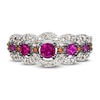 Thumbnail Image 2 of Le Vian Natural Ruby Ring 1/3 ct tw Diamonds 14K Vanilla Gold