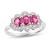 Thumbnail Image 1 of Le Vian Natural Ruby Ring 1/6 ct tw Diamonds 14K Vanilla Gold