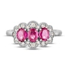 Thumbnail Image 2 of Le Vian Natural Ruby Ring 1/6 ct tw Diamonds 14K Vanilla Gold