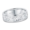 Thumbnail Image 1 of Kirk Kara Men's Engraved Wedding Band Platinum