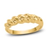 Thumbnail Image 1 of High-Polish Twisted Dome Ring 14K Yellow Gold