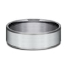 Thumbnail Image 3 of Men's Wedding Band Tantalum/14K White Gold 7.5mm