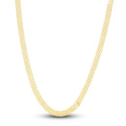 Bismark Chain Necklace 14K Yellow Gold 18&quot; 4.7mm