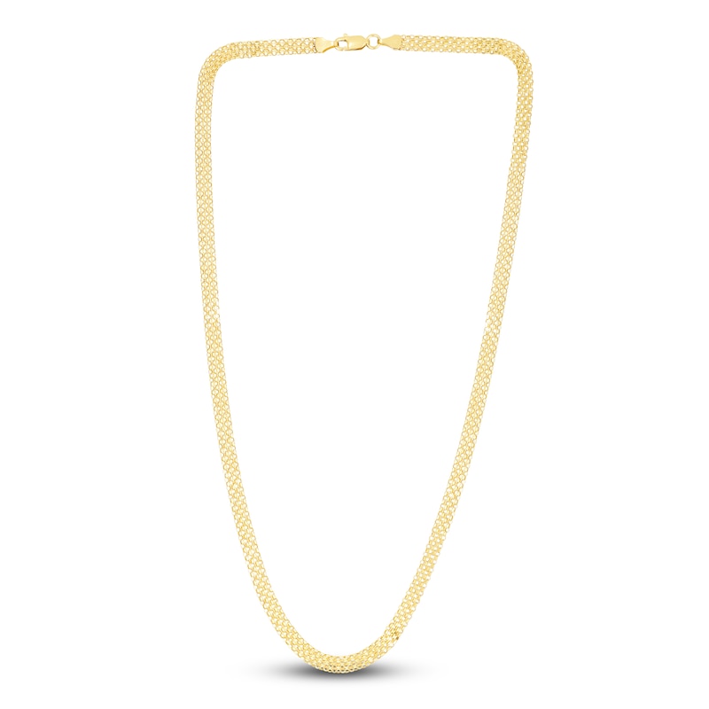 Main Image 2 of Bismark Chain Necklace 14K Yellow Gold 18&quot; 4.7mm