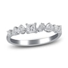 Thumbnail Image 1 of Diamond Ring 1/2 ct tw Princess/Baguette/ Round 14K White Gold