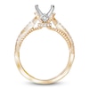 Thumbnail Image 2 of Diamond Engagement Ring Setting 1/3 ct tw Round 14K Yellow Gold