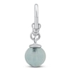 Thumbnail Image 1 of Charm'd by Lulu Frost 10K White Gold 9MM Aquamarine Birthstone Charm