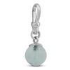 Thumbnail Image 2 of Charm'd by Lulu Frost 10K White Gold 9MM Aquamarine Birthstone Charm