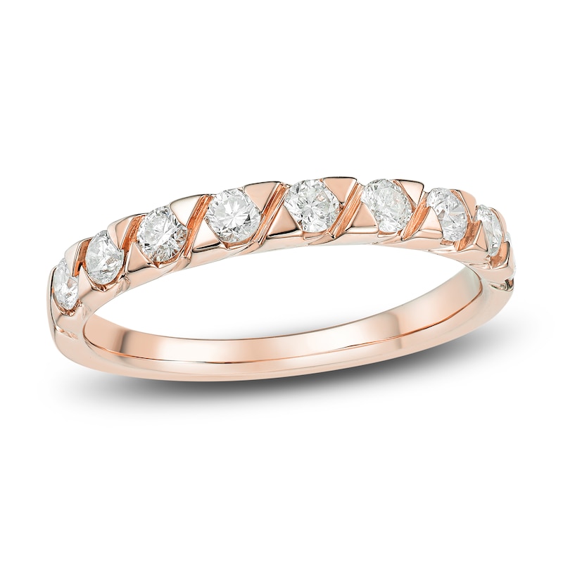 Main Image 1 of Diamond Anniversary Band 1/2 ct tw 14K Rose Gold