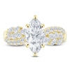 Thumbnail Image 3 of Pnina Tornai Lab-Created Diamond Marquise-Cut Engagement Ring 3 ct tw 14K Yellow Gold