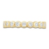 Thumbnail Image 3 of Certified Diamond Bezel Set Anniversary Ring 1/2 ct tw 14K Yellow Gold