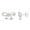 Thumbnail Image 1 of Diamond Bow Stud Earrings 1/20 ct tw Sterling Silver