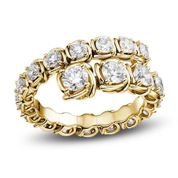 Matinee by A Link Diamond Abbracci Ring 2 ct tw Round 18K Yellow Gold