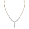 Thumbnail Image 1 of Matinee by A Link Diamond Abbracci Y-Drop Necklace 2 ct tw 18K Yellow Gold 18&quot;