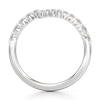 Thumbnail Image 2 of J'Lure Lab-Created Diamond Contour Wedding Band 3/8 ct tw 18K White Gold