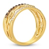 Thumbnail Image 2 of Le Vian Diamond Chain Link Multi-Row Ring 3/8 ct tw 14K Honey Gold