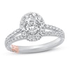 Thumbnail Image 0 of Pnina Tornai About Time Diamond Engagement Ring 1-1/8 ct tw Oval/Round 14K White Gold
