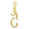 Thumbnail Image 1 of Charm'd by Lulu Frost Diamond Number 5 Charm 1/8 ct tw Pavé Round 10K Yellow Gold