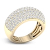 Thumbnail Image 2 of Diamond Pave Anniversary Band 1-1/2 ct tw Round 14K Yellow Gold