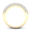 Thumbnail Image 4 of Diamond Pave Anniversary Band 1-1/2 ct tw Round 14K Yellow Gold