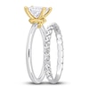 Thumbnail Image 1 of Y-Knot Diamond Bridal Set 1 ct tw Princess 14K White Gold (I/I1)