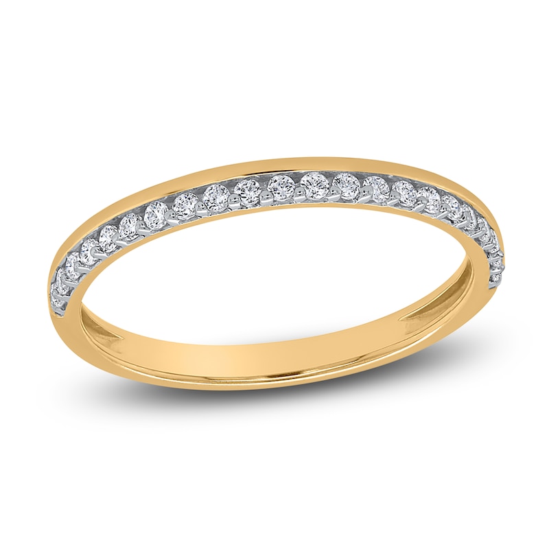 Main Image 1 of Diamond Ring 1/5 ct tw Round 14K Yellow Gold