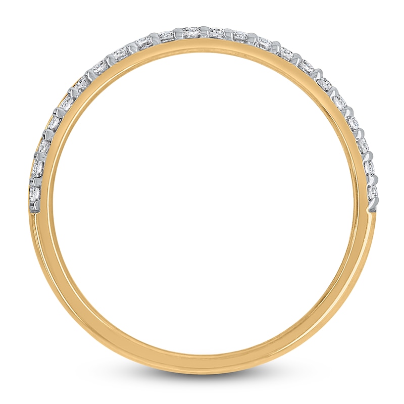 Main Image 4 of Diamond Ring 1/5 ct tw Round 14K Yellow Gold