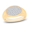 Thumbnail Image 1 of Men's Diamond Ring 1/2 ct tw Round 14K Yellow Gold