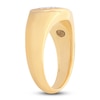 Thumbnail Image 2 of Men's Diamond Ring 1/2 ct tw Round 14K Yellow Gold