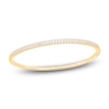 Thumbnail Image 1 of Baguette-Cut Diamond Bangle Bracelet 5/8 ct tw 10K Yellow Gold