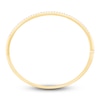 Thumbnail Image 3 of Baguette-Cut Diamond Bangle Bracelet 5/8 ct tw 10K Yellow Gold