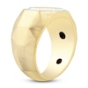 Thumbnail Image 1 of Men's Diamond Octagon Ring 1/8 ct tw 10K Yellow Gold