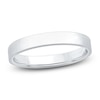 Thumbnail Image 1 of Flat Wedding Band Platinum 3mm