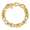 Thumbnail Image 1 of Blue Nile X Jared Tapered Oval Link Bracelet 14K Yellow Gold 8"