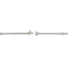 Thumbnail Image 2 of Blue Nile X Jared Diamond Bezel-Set Station Tennis Bracelet 2 ct tw 14K Two-Tone Gold 7"