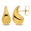 Thumbnail Image 2 of Blue Nile X Jared Teardrop Stud Earrings 14K Yellow Gold