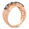 Thumbnail Image 2 of Le Vian Diamond Five-Stone Ring 1-3/4 ct tw 14K Strawberry Gold