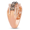 Thumbnail Image 3 of Le Vian Diamond Five-Stone Ring 1-3/4 ct tw 14K Strawberry Gold