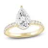 Thumbnail Image 1 of Pear-Shaped Lab-Created Diamond Engagement Ring 2-1/2 ct tw 14K Yellow Gold