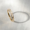 Thumbnail Image 3 of Juliette Maison Natural Pink Tourmaline Baguette Bar Ring 10K Rose Gold