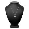 Thumbnail Image 4 of Diamond Pendant Necklace 1/2 ct tw Round 14K Tri-Tone Gold 18&quot;