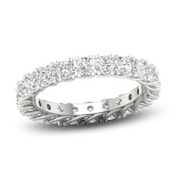 Diamond Eternity Band 2-1/2 ct tw Round 14K White Gold