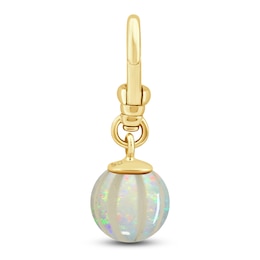 Charm'd by Lulu Frost 10K Yellow Gold 9MM Opal Birthstone Charm