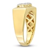 Thumbnail Image 2 of Y-Knot Men's Diamond Ring 1/20 ct tw Round 14K Yellow Gold