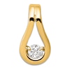 Thumbnail Image 1 of Diamond Slide Charm 1/10 ct tw Round 14K Yellow Gold