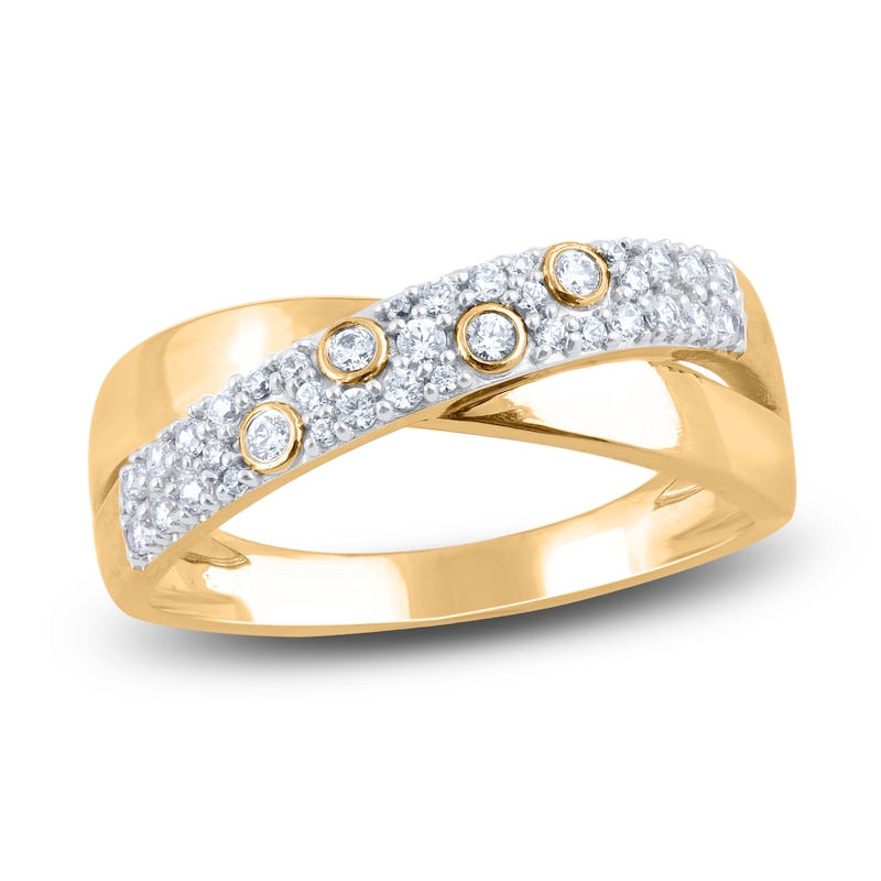 Main Image 1 of Diamond Ring 1/4 ct tw Round 14K Yellow Gold