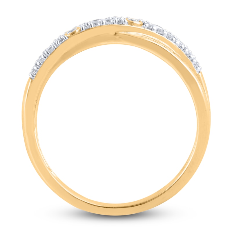 Main Image 2 of Diamond Ring 1/4 ct tw Round 14K Yellow Gold